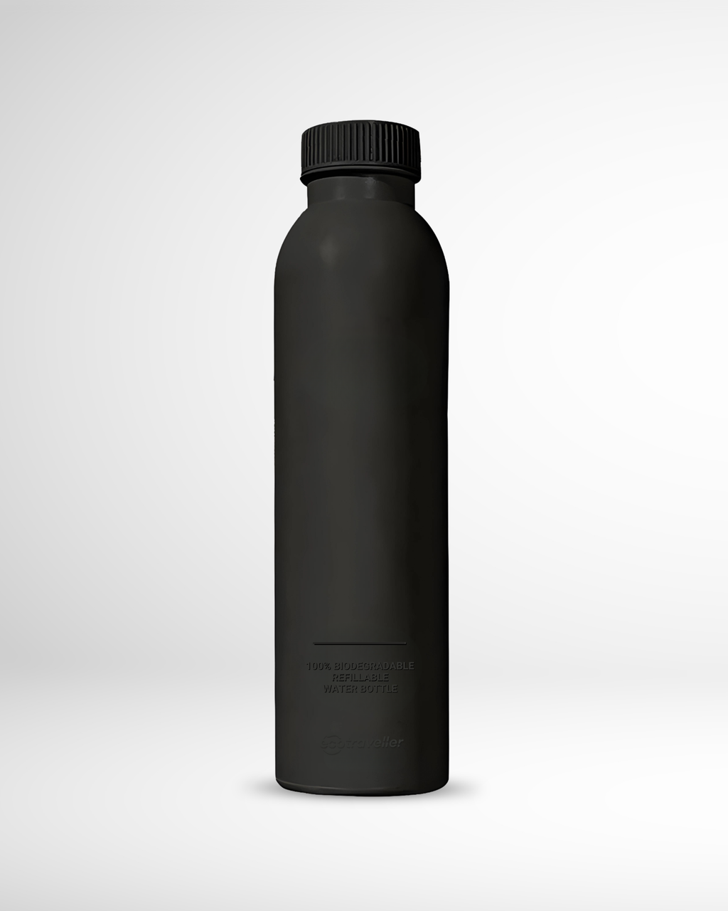 Black | Biodegradable Water Bottle