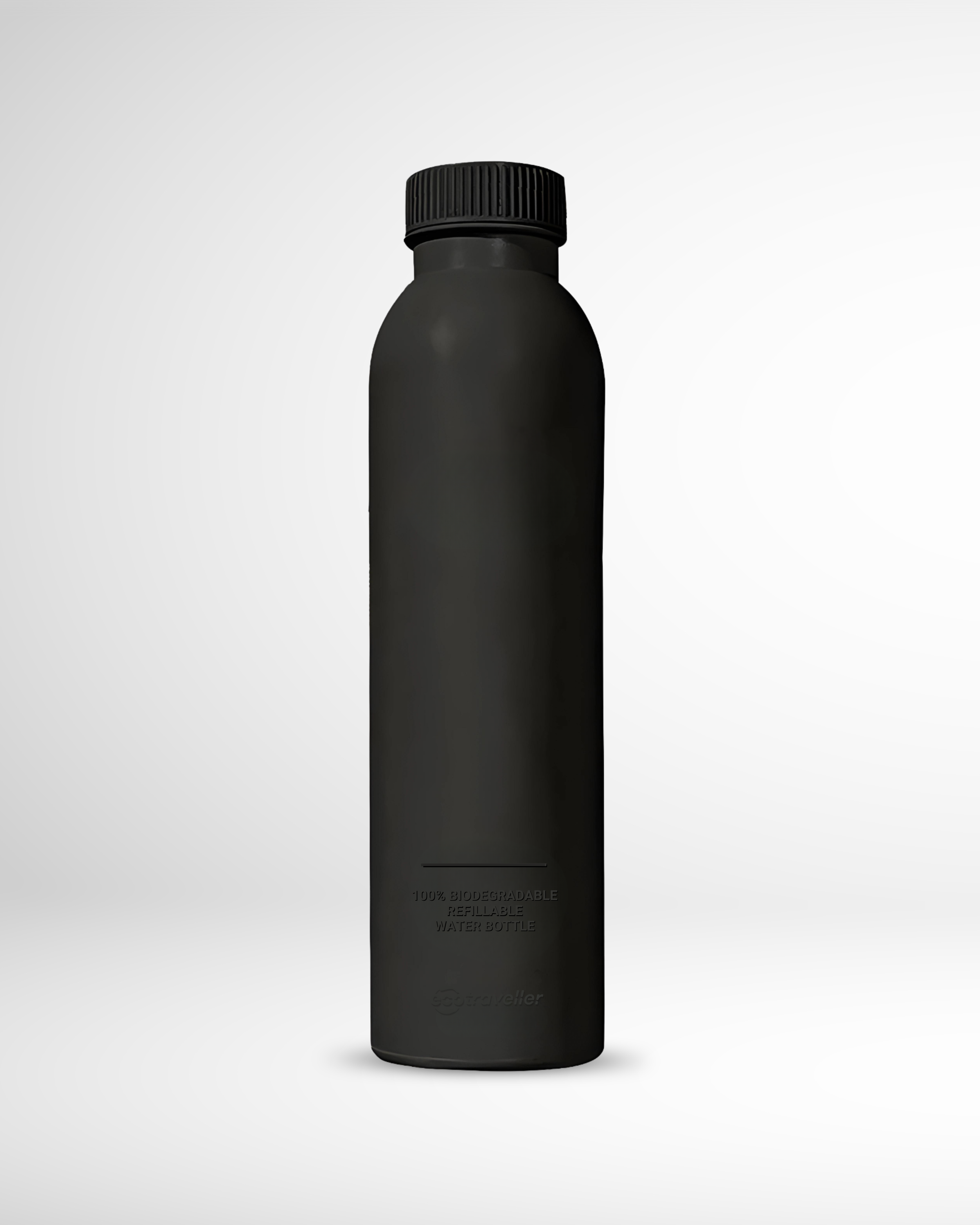 Black | Biodegradable Water Bottle