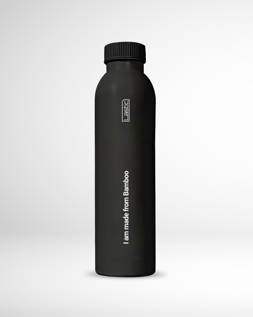 Black | Biodegradable Water Bottle