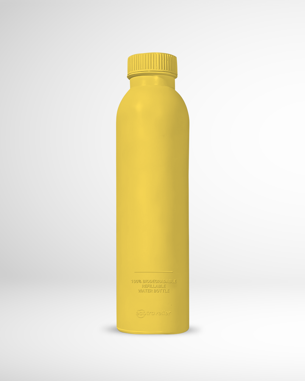 Yellow | Biodegradable Water Bottle
